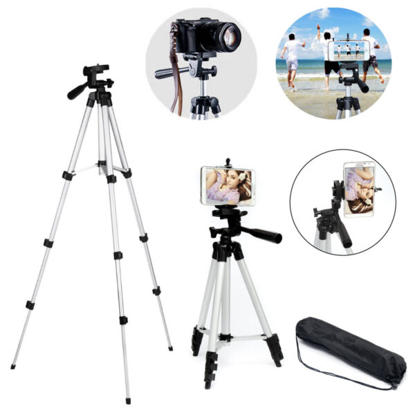 Professional Camera Tripod Stand Holder Mount For Cell Phone, Portable Tripod, Mobile Phone Live Stream Holder, Camera Tripod - Image 9