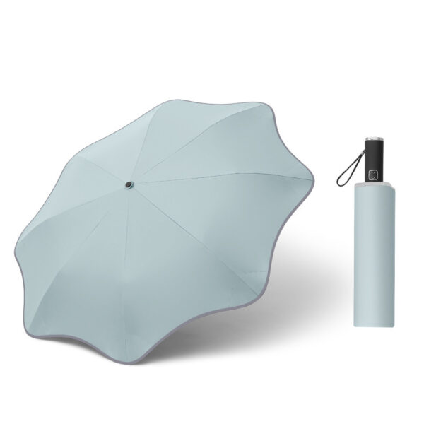 Curved Automatic Umbrella Luminous Transparent Umbrella - Image 6