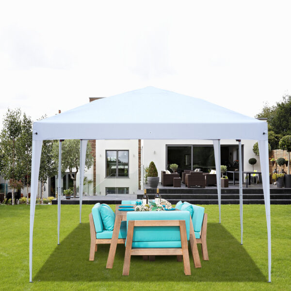 3 X 6M White 6 Sides, Home Folding Pergola Parking Shed Advertising Tent - Image 4