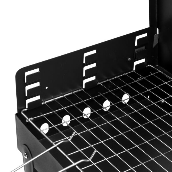 Black Portable Square Carbon Oven - Image 7
