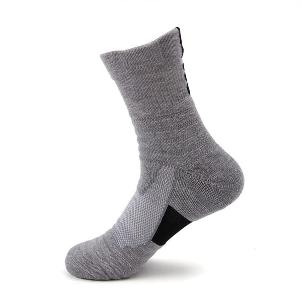 Men's Mid-tube Non-slip Running And Cycling Sports Socks - Image 4