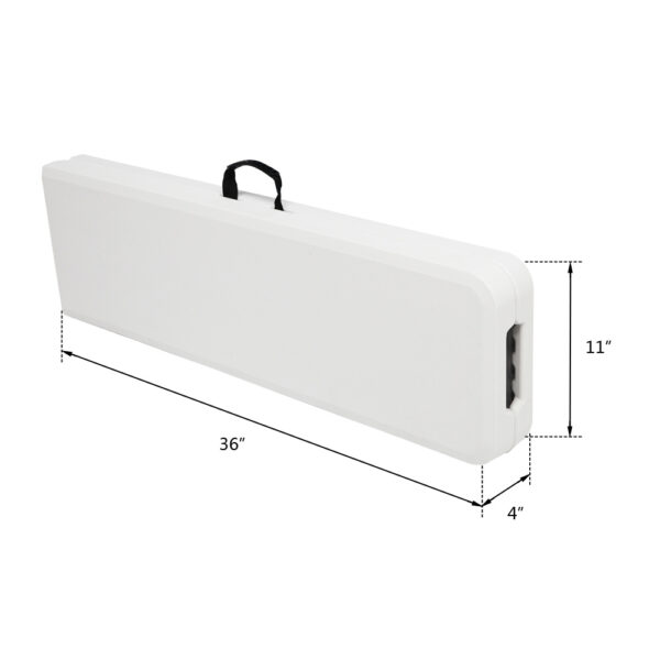 6FT Outdoor Patio Foldable Bench - Image 10