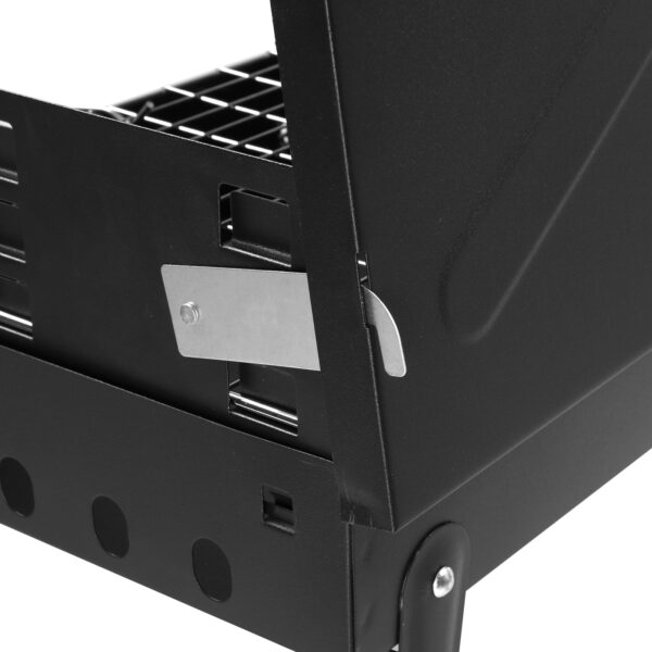 Black Portable Square Carbon Oven - Image 4