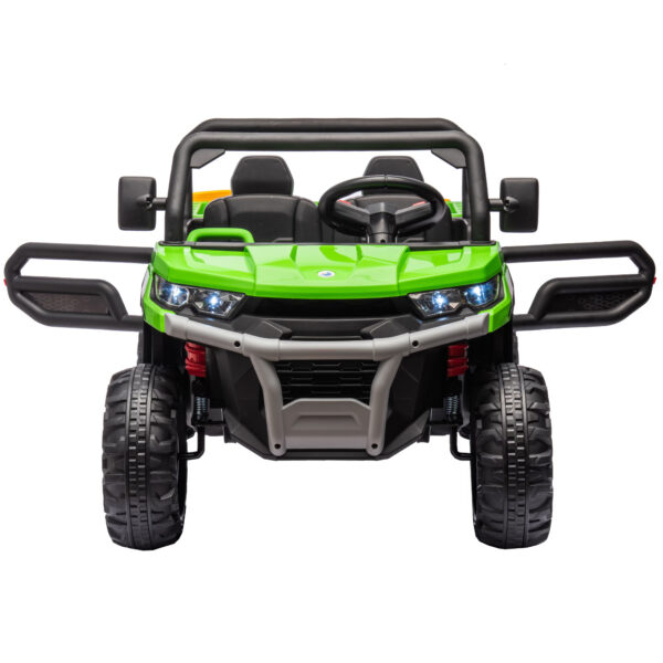24V Ride On Truck 2 Seater Ride On UTV With 2x200W Motor Ride On Dump Truck With Dump Bed Shovel Ride On Car With Remote Control Electric Vehicle With Non Slip Tyre For Boys Girls - Image 9