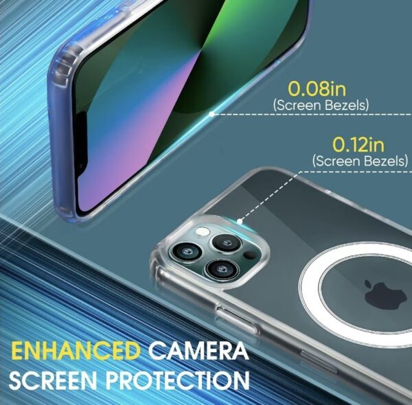 For Phone 15 14 Plus, Pro, Pro Max Case, Compatible With MagSafe, Shockproof Military - Grade Protection, Magnetic Phone Case For Phone 15 14 Plus, Pro, Pro Max, Classic Hybrid Case - Image 8
