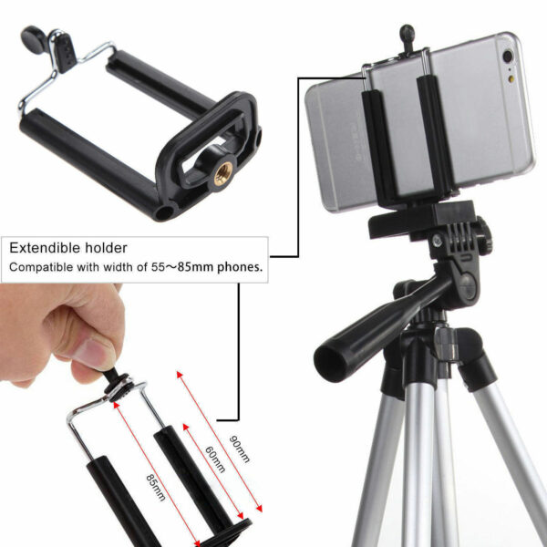 Professional Camera Tripod Stand Holder Mount For Cell Phone, Portable Tripod, Mobile Phone Live Stream Holder, Camera Tripod - Image 8
