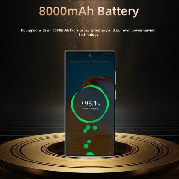 S25 Ultra Cell Phone 5G Unlocked Phone,Smartphone With Tool Pen, Android 15.0 Cell Phone - Image 3