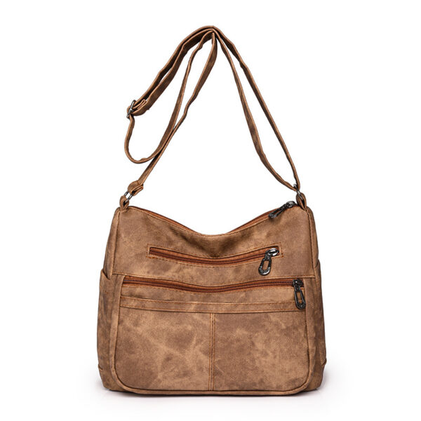 Fashion Women's Soft Leather Messenger Bag - Image 7