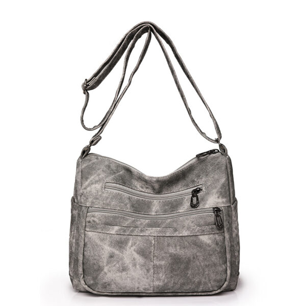 Fashion Women's Soft Leather Messenger Bag - Image 9